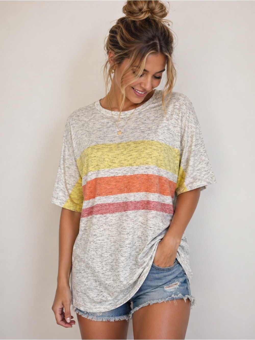 ☀️ Rustic Blue Tee – Easy Casual Vibes ☀️